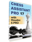 Chess Assistant 17 PRO with Houdini 5 PRO (DVD) Chess Assistant 17 PRO with Houdini 5 PRO (DVD)