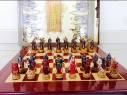 Gift chess pieces “The Tatar-Mongols and Russian Dukes”